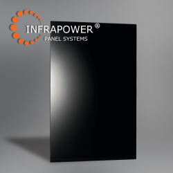 Infrapower Black Glass Frameless 600W