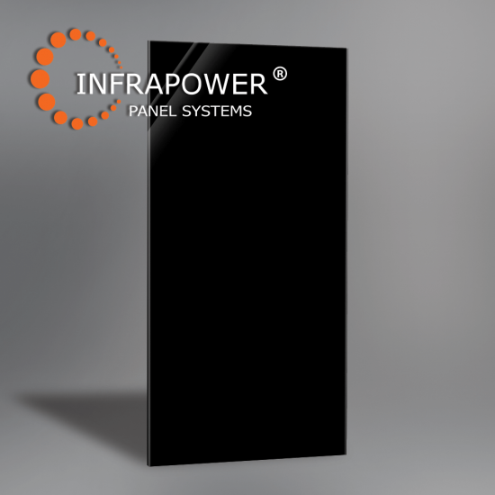 Infrapower Black Glass Frameless 800W (Νέο μοντέλο)