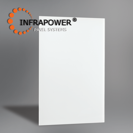 Infrapower White Glass Frameless 600W (Νέο μοντέλο)