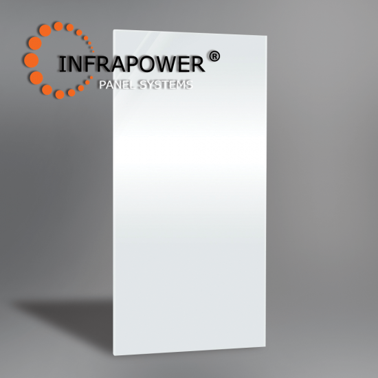 Infrapower White Glass Frameless 800W (Νέο μοντέλο)